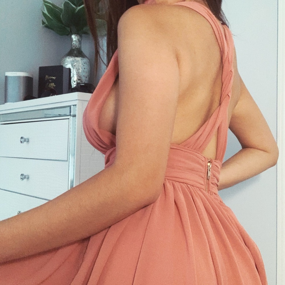 Beautiful blush pink dress (special occasion)